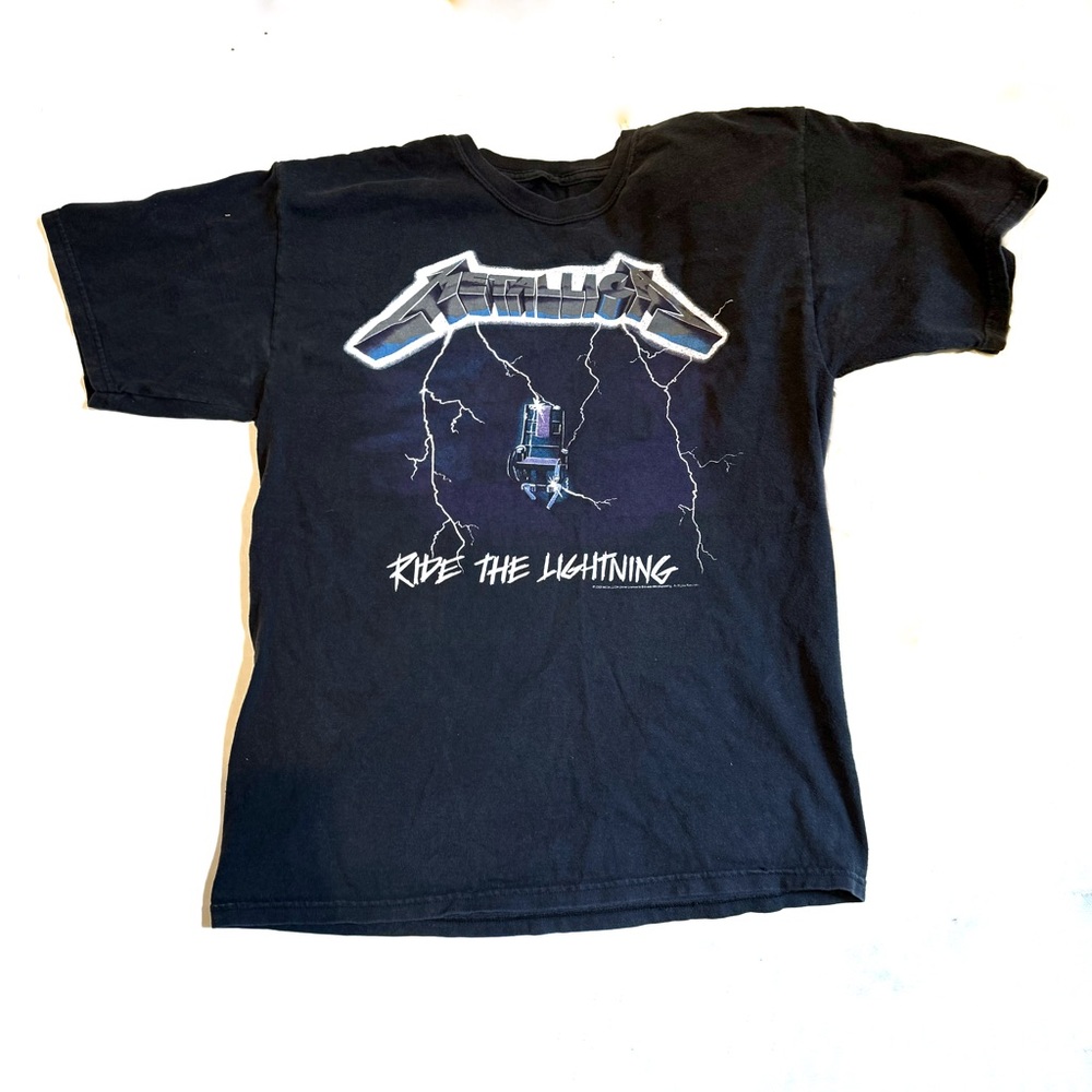 Metallica Ride The Lightning Shirt 2007